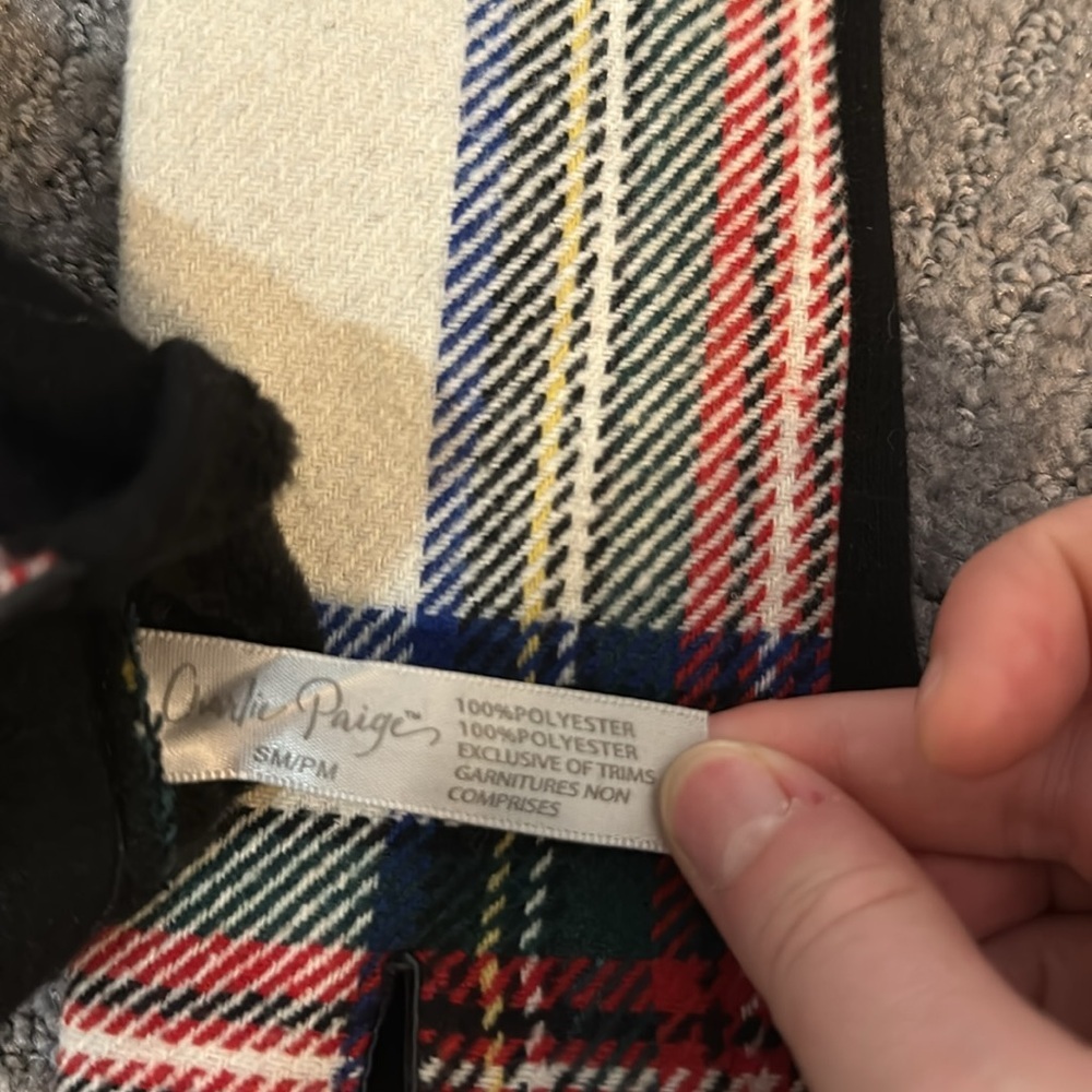 NWOT Charlie Paige Women’s Plaid Wool Touchscreen Gloves OS - Picture 6 of 6